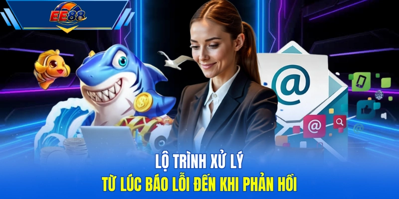 Lộ trình xử lý từ lúc báo lỗi đến khi phản hồi 